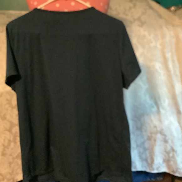 Women’s Black Causl V Neck T Shirt XL - Picture 12 of 15